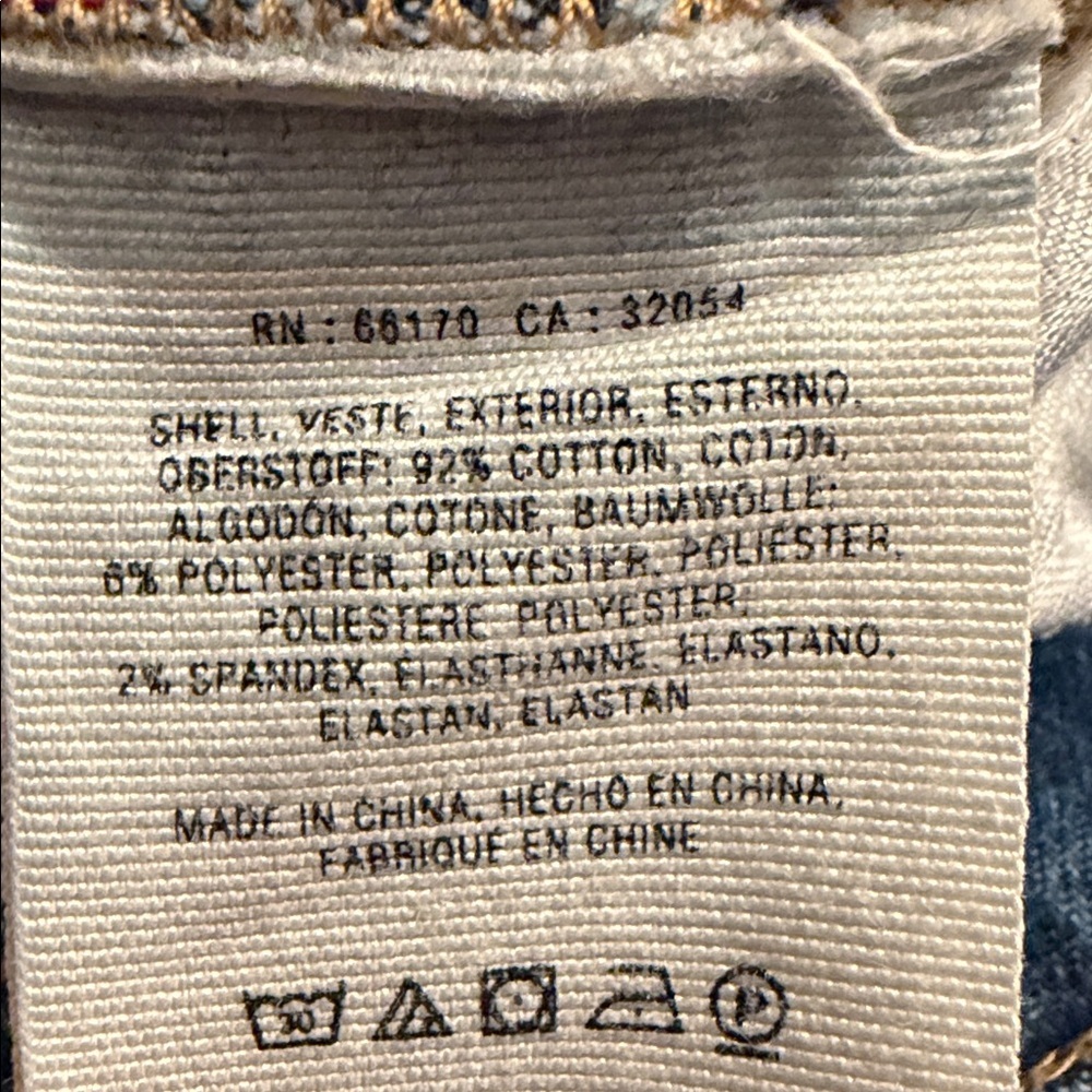 Anthropologie Pilcro &The Letterpress Parallel Mid Rise Straight Jeans Size 31 - Picture 9 of 9